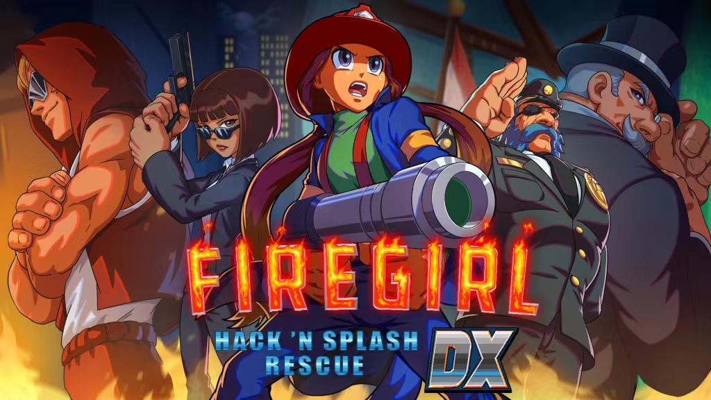 类肉鸽动作游戏《消防女孩》宣布游戏的全新改进版本《消防女孩DX》将于6月22日正式发售