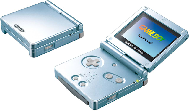 GBA升级掌机—Game Boy Advance SP 正式于日本发布_任天饭