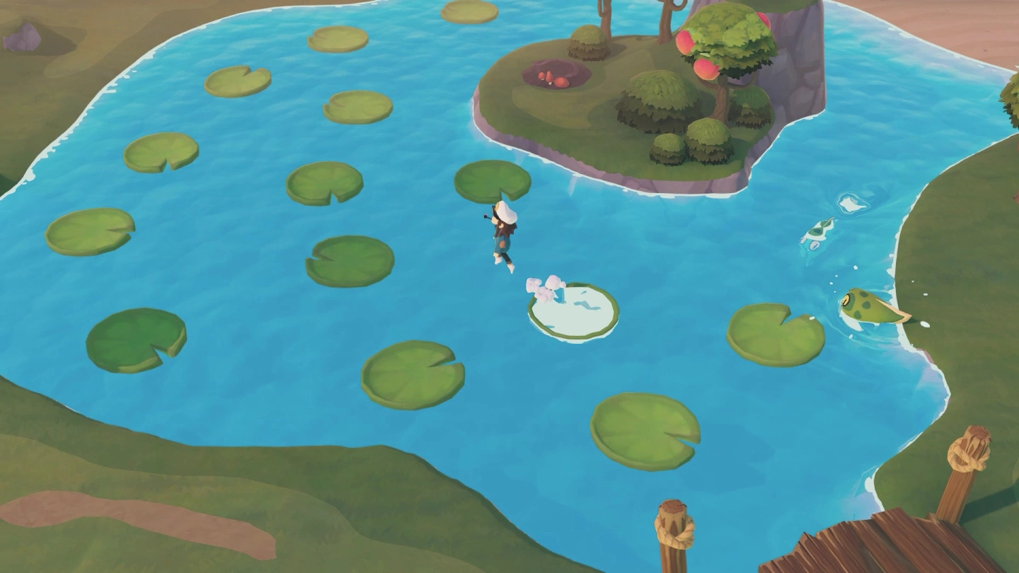 休闲冒险新作《蛙岛时光》正式发售，与可爱逗趣的青蛙们一起收集素材修复船只