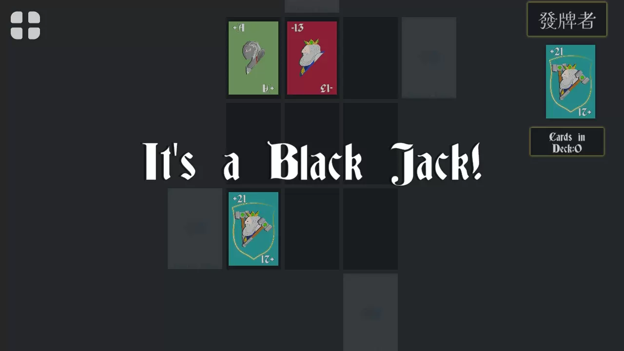 使用二十一点游戏规则的游戏《Blackjack Hands 二十一黑拼图》于 Nintendo Switch 正式上市！