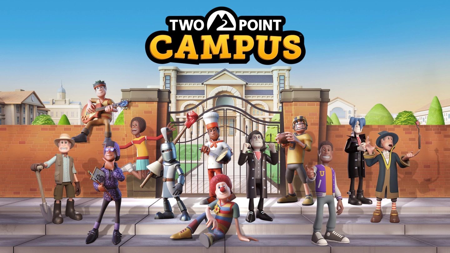 奇异大学经营模拟游戏《双点校园 Two Point Campus》多平台绝赞发售中！