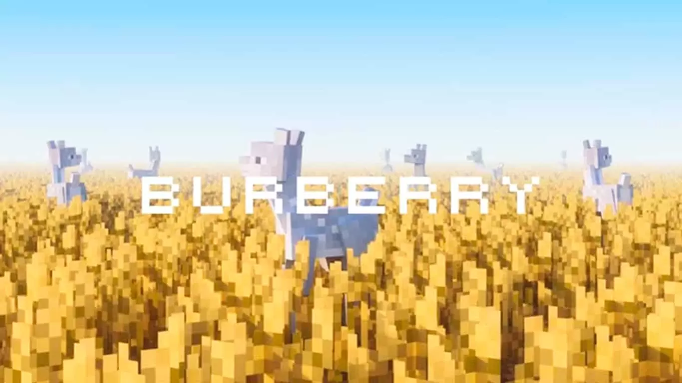 BURBERRY X MINECRAFT 合作预告网页上线，《我的世界》联名服饰系列产品预定