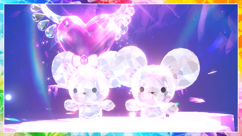 《宝可梦朱／紫》因应情人节到来一对鼠将在活动特设太晶团体战登场