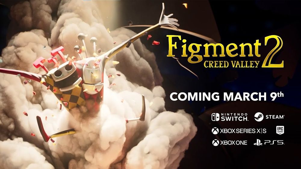 独立游戏续作《Figment 2：信念谷》释出新宣传视频游戏预定3月初上市