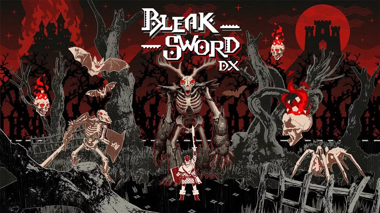 暗黑像素战斗游戏《荒绝之剑 DX Bleak Sword DX》现已上架Nintendo Switch与PC平台