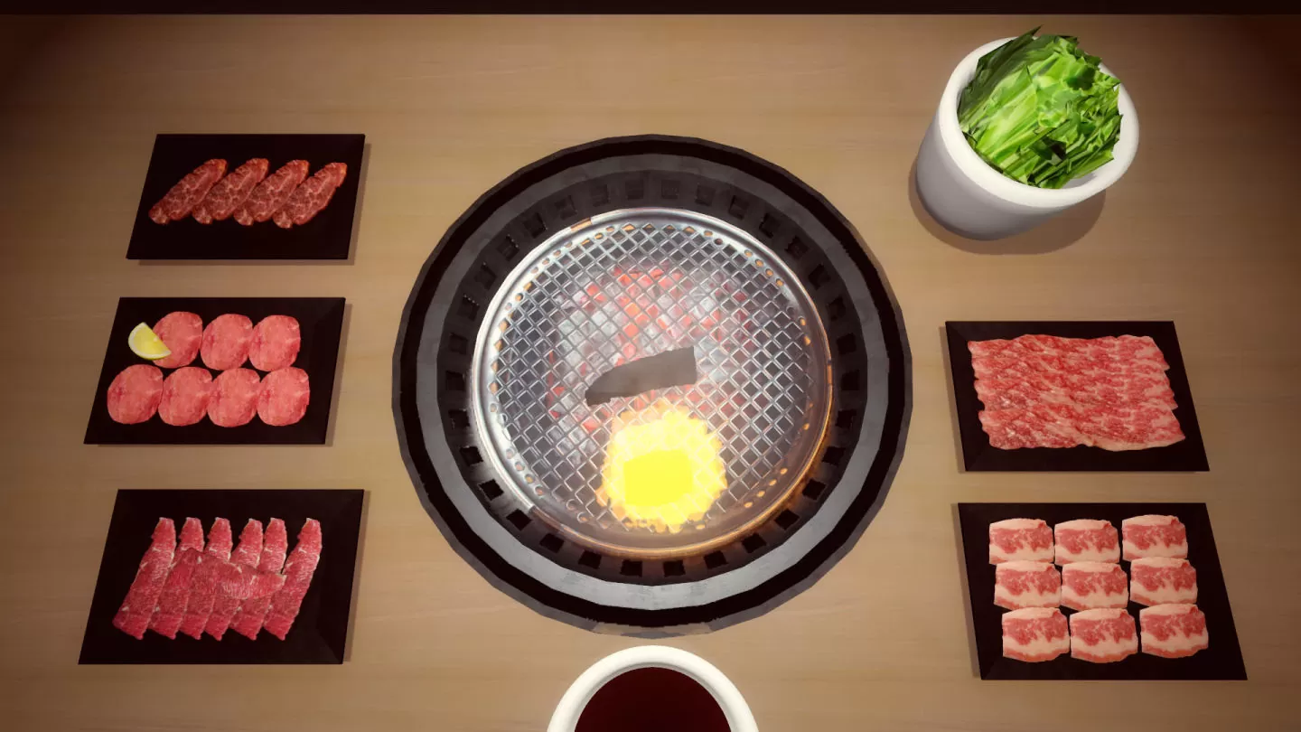 《烧肉模拟器》Switch 版画面公开，怎么吃都零卡路里的云烧肉即将在六月推出