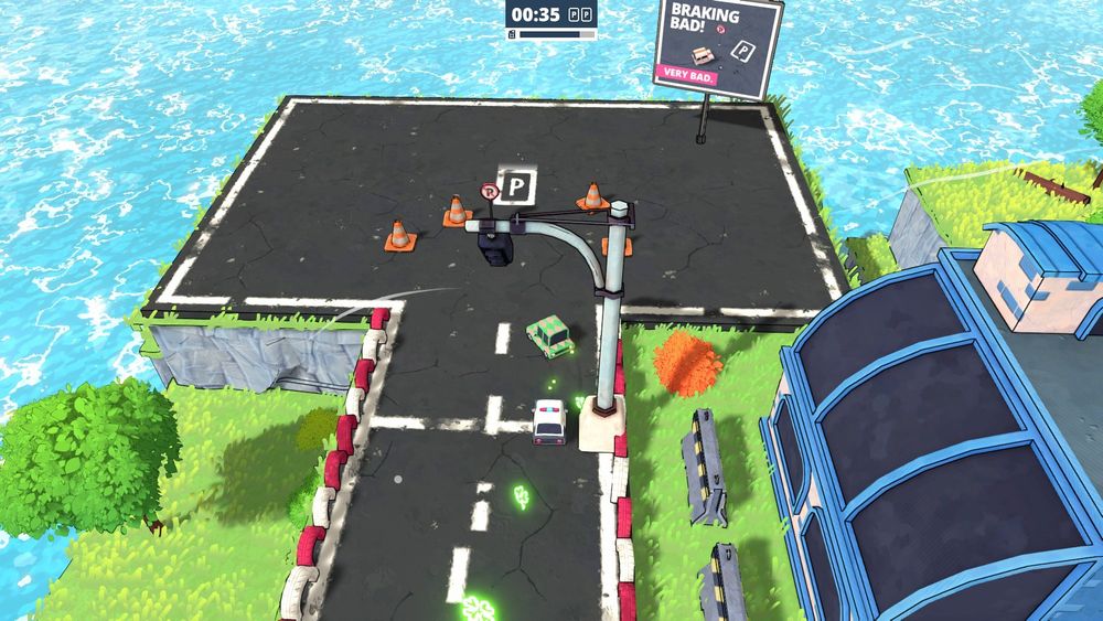 泊车竞速游戏《狂野泊车》介绍惊险赛道与障碍装置 勇闯地上最疯狂的停车场！