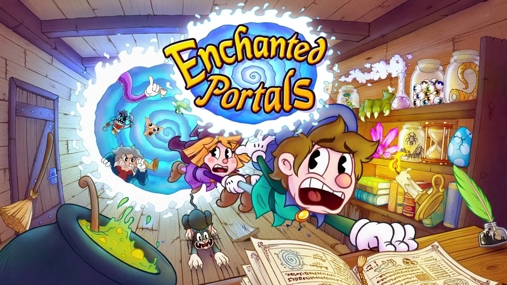 《Enchanted Portals》9/6 上市！穿越多重世界寻找失落魔法书