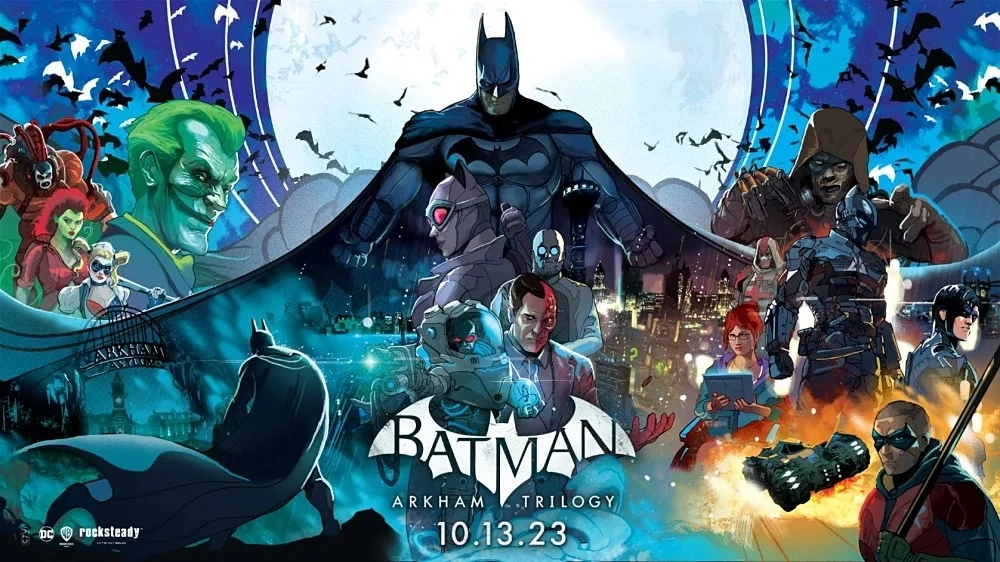 《Batman：Arkham Trilogy 蝙蝠侠：阿卡姆三部曲》Switch 移植版 10/13 上市