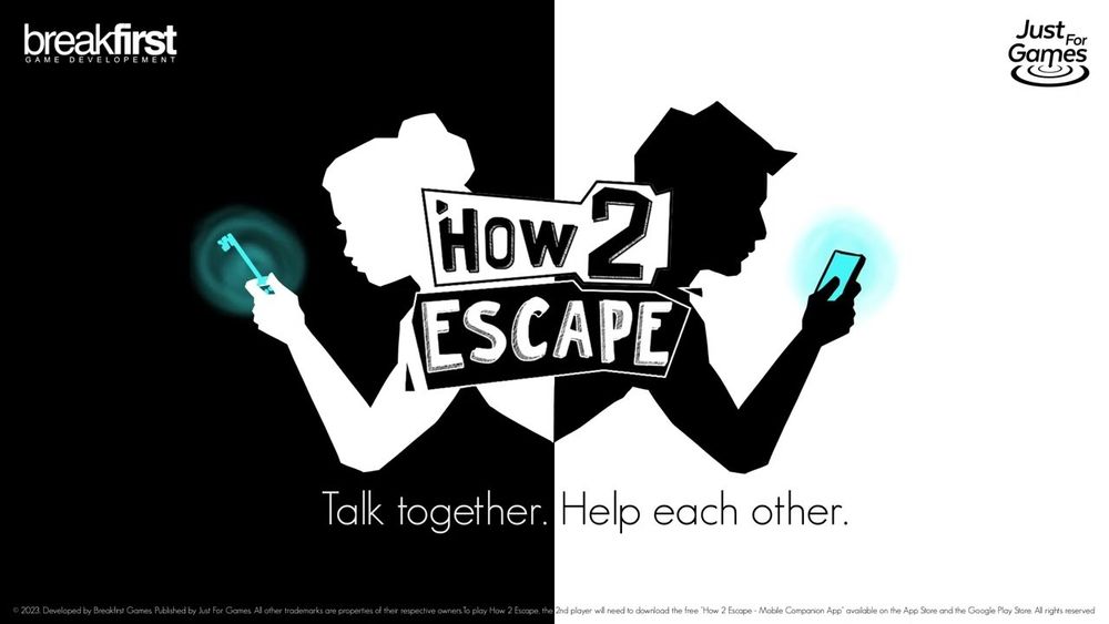 双人合作逃脱游戏《How 2 Escape》上市 互相交谈、合作帮助主角逃离火车