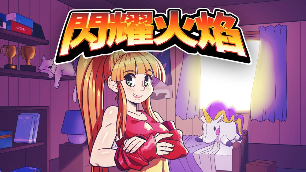 《闪耀火焰》中文版 10/12 登陆亚洲 Switch / Steam 平台 青春少女勇闯超级英雄模拟训练！