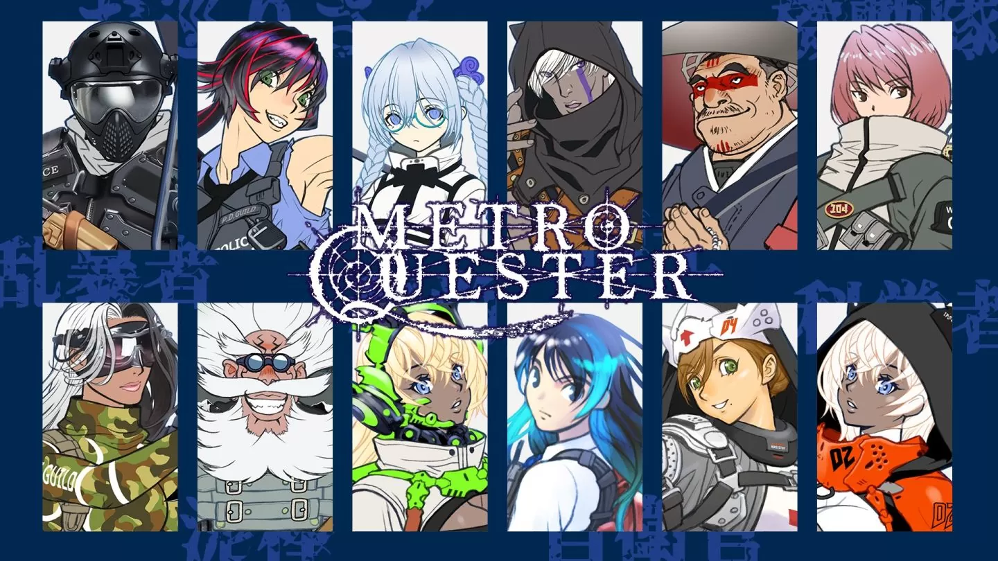萩原一至原案设计砍杀类型迷宫探索 RPG《Metro Quester》家机版 12/15 正式发售
