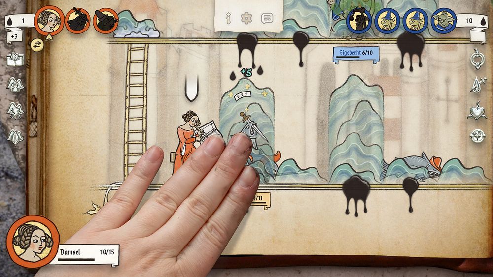 中世纪手稿风笔墨策略游戏《神笔谈兵》1.0 版正式推出 同步登陆家用主机平台
