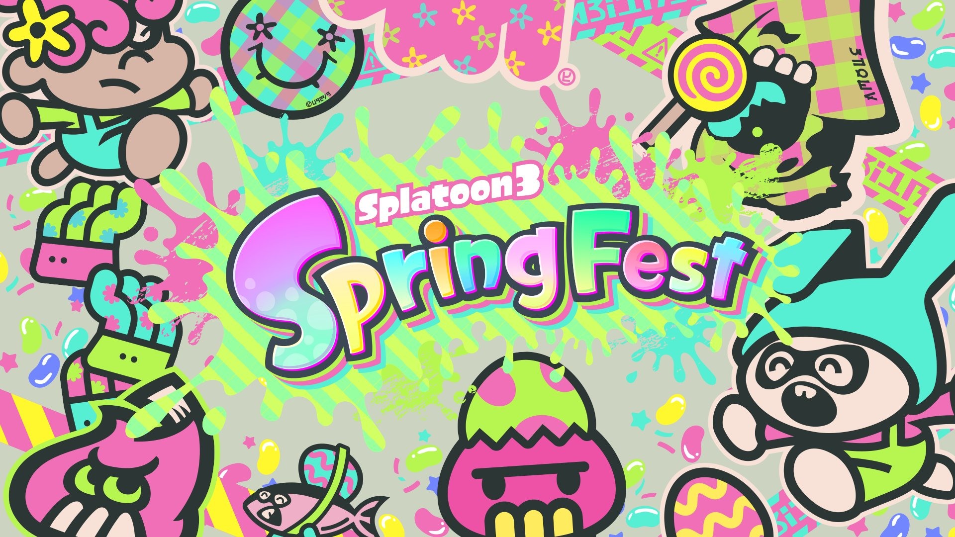 《斯普拉遁 3》将举办春季祭典「SpringFest」并赠送 13 件特别装备