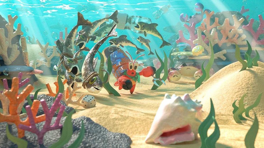 类魂动作游戏《蟹蟹寻宝奇遇》已发售 以散落在海底各处的「背」壳为装备