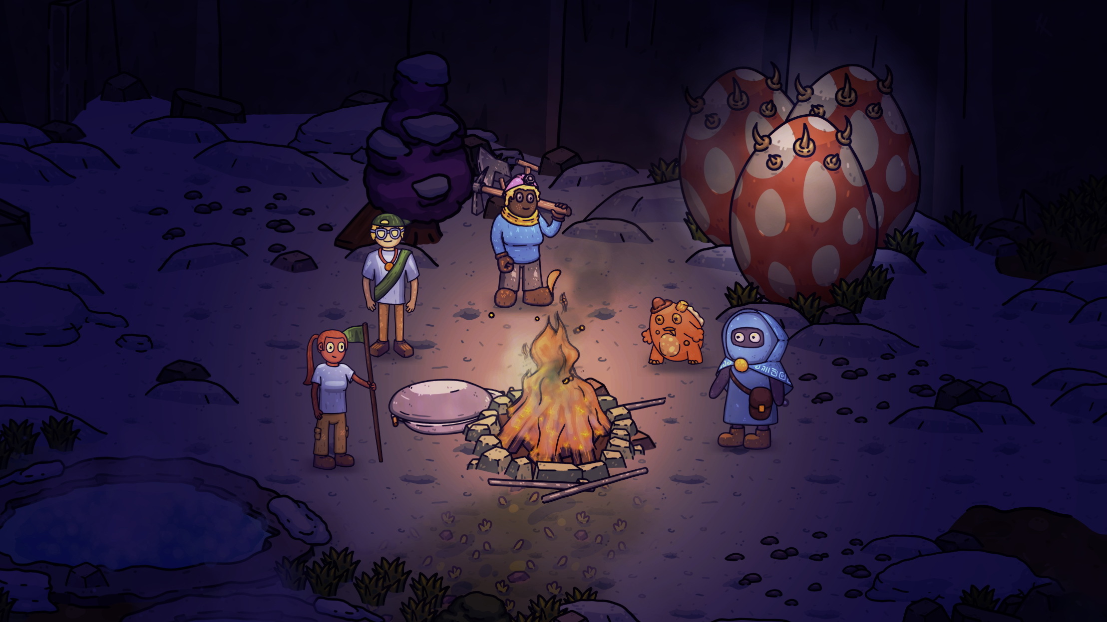 《营火之旅 Fireside》宣布 6 月 5 日发售 探索充满魔法的宁静世界