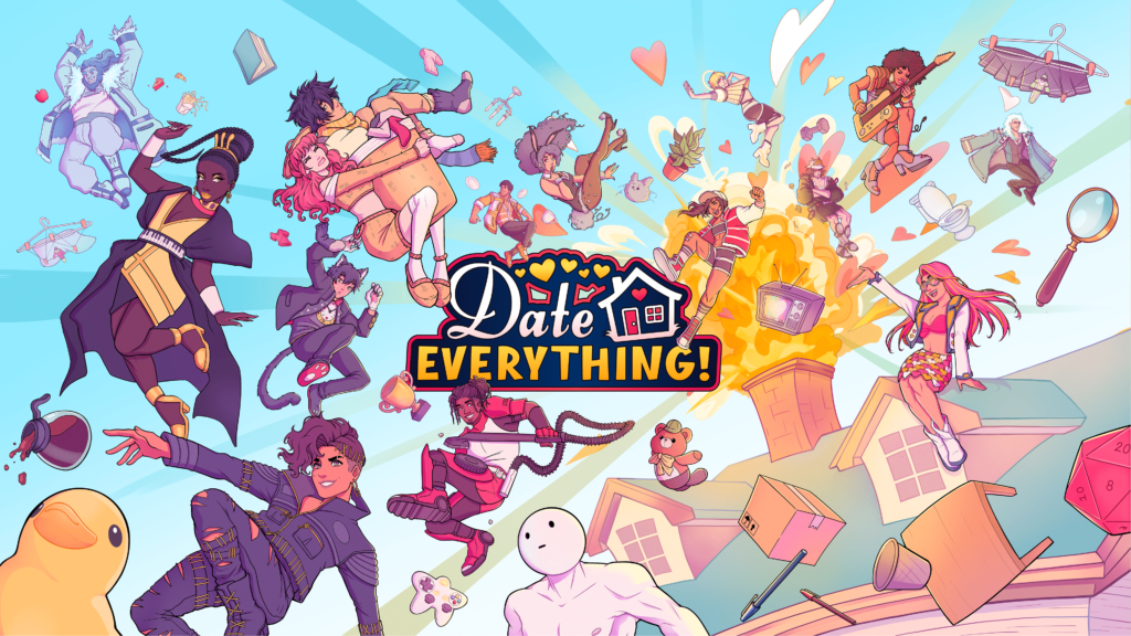 沙盒约会模拟《Date Everything!》2025 年情人节推出，一百个拟人化角色等你攻略！