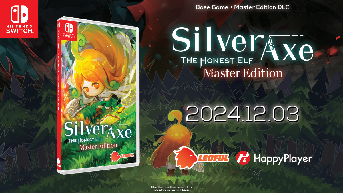 《银斧 The Honest Elf Master Edition》Switch 实体版 12 月 3 日问世