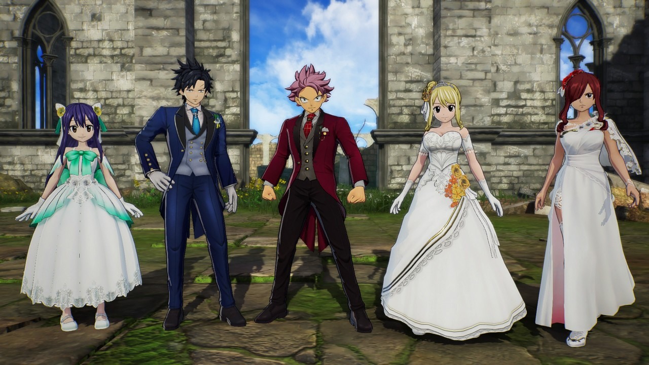 《FAIRY TAIL 魔导少年 2》发布婚礼、学生等丰富风格种类服装的 DLC 第 1 弹