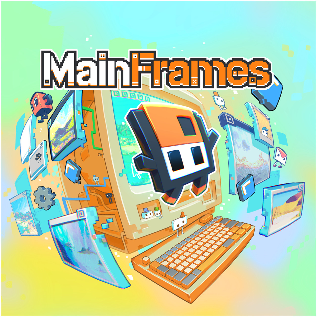 勇闯像素复古电脑世界！《MainFrames》Switch 中文版 2025 年 3 月推出